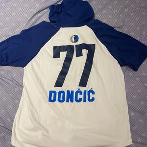 Luka Doncic Short Sleeves Hoodie